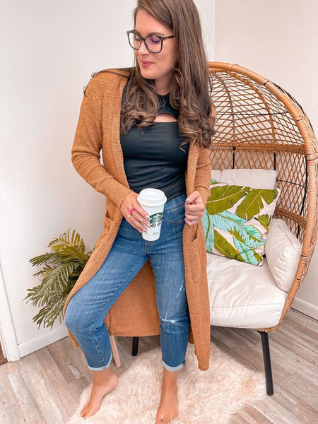 Cozy Luxe Long Cardigan