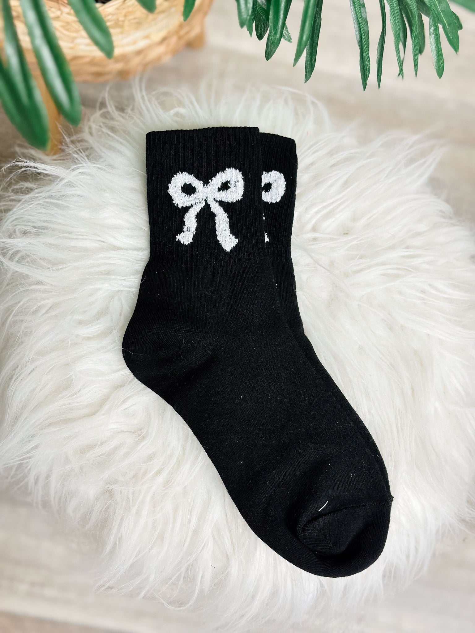 Bow Crew Socks