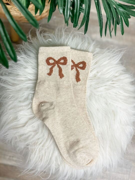 Bow Crew Socks