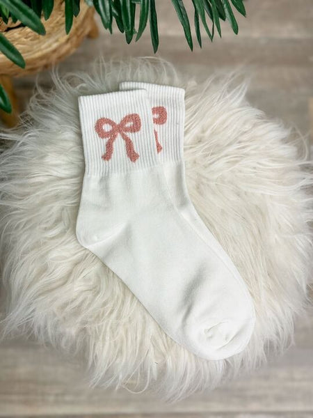 Bow Crew Socks
