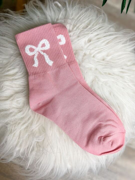 Bow Crew Socks