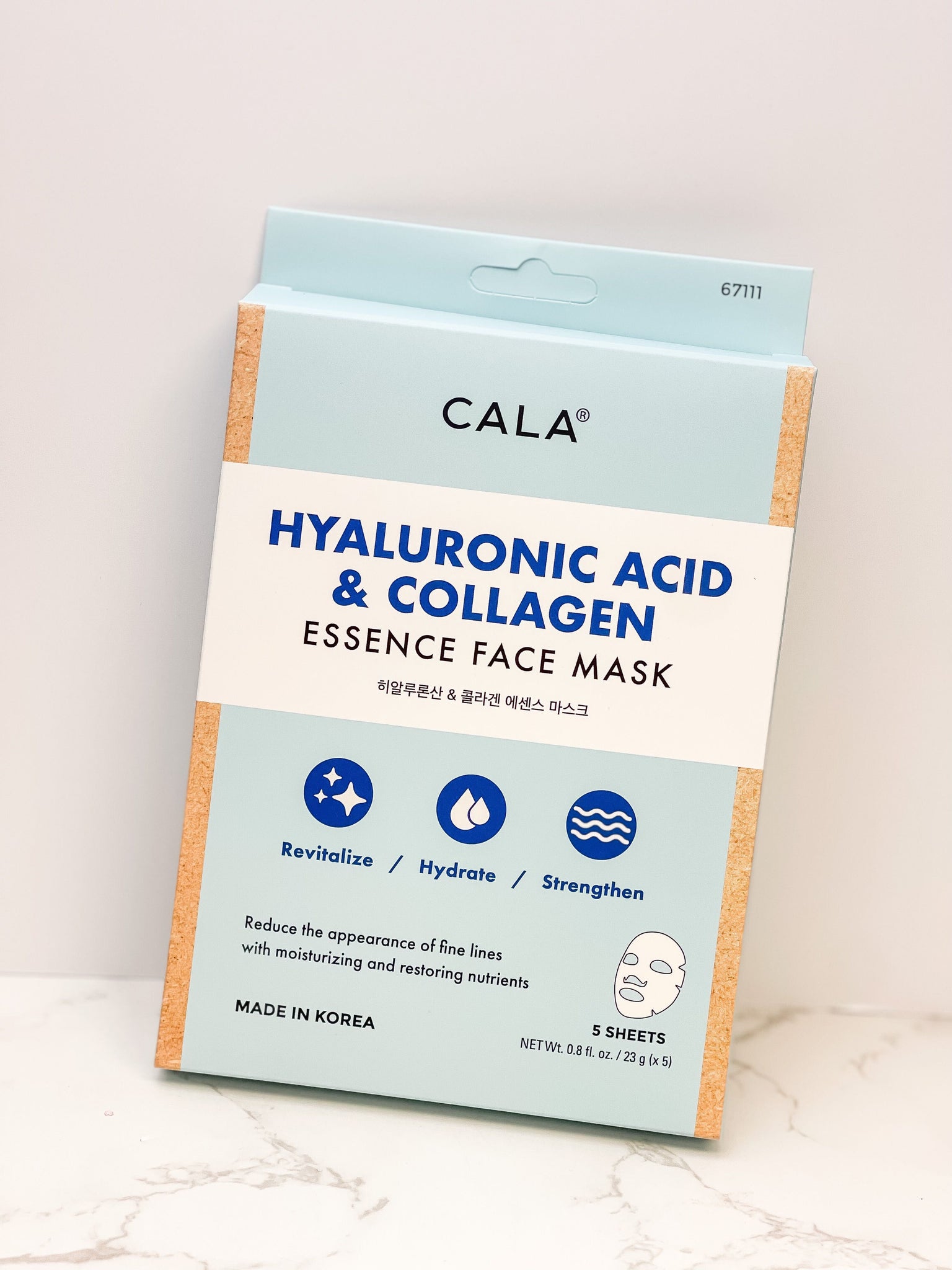 Hyaluronic Acid & Collagen Sheet Masks