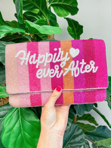 'Happily Ever After' Sequin Clutch