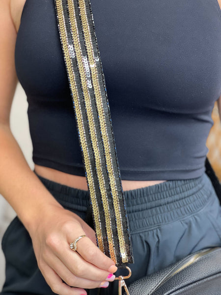 Game Day Sequin Purse Straps