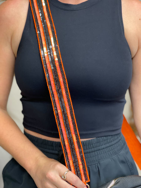 Game Day Sequin Purse Straps