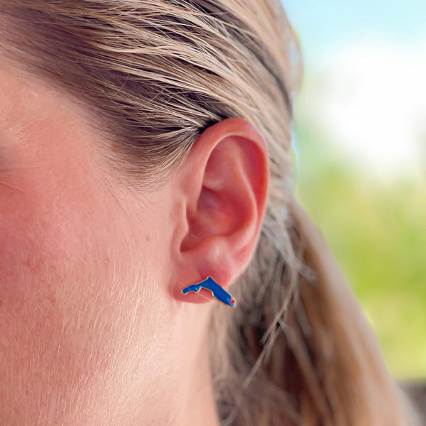 State of Florida Signature Enamel Stud Earrings