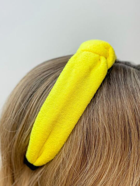 Neon Terry Knotted Headbands