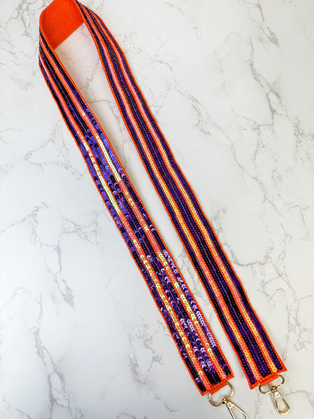 Game Day Sequin Purse Straps
