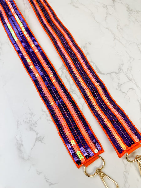 Game Day Sequin Purse Straps