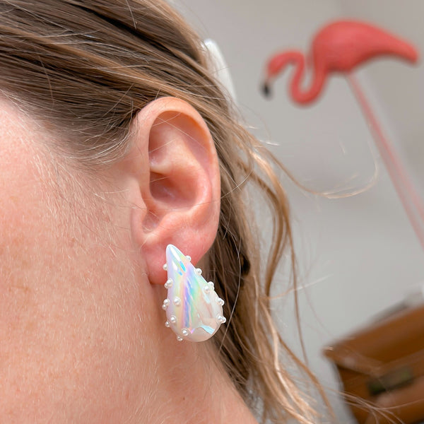 Pearl Bubble Drop Earrings