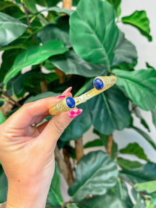 Gold Hinge Cuff Bracelets