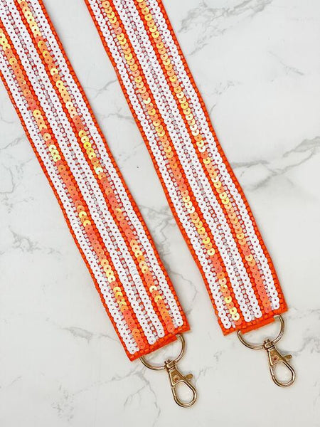 Game Day Sequin Purse Straps