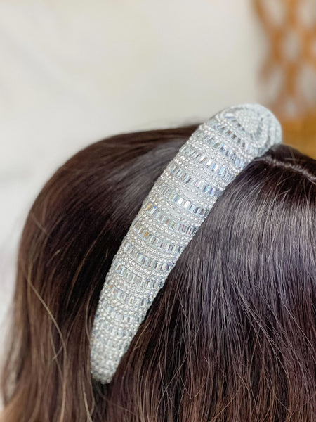 Shining Crystal Padded Headband