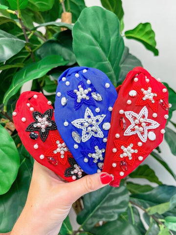 Game Day Star Embellished Headbands