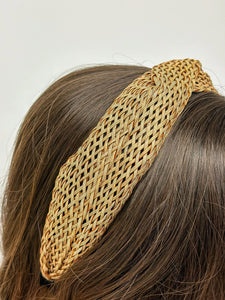 Top Knot Summer Woven Headband