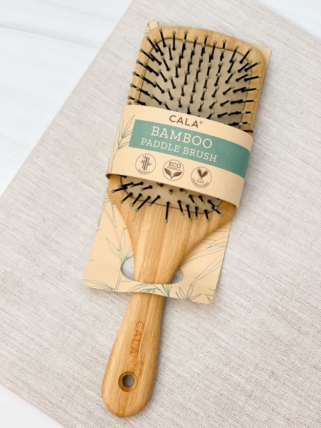 Bamboo Paddle Hair Brush