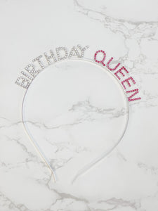 'Birthday Queen' Rhinestone Headband