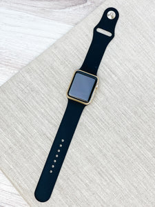 The Solid Silicone Smart Watch Band - M/L