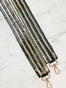 Game Day Sequin Purse Straps