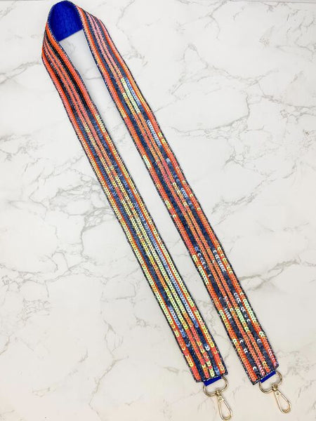 Game Day Sequin Purse Straps