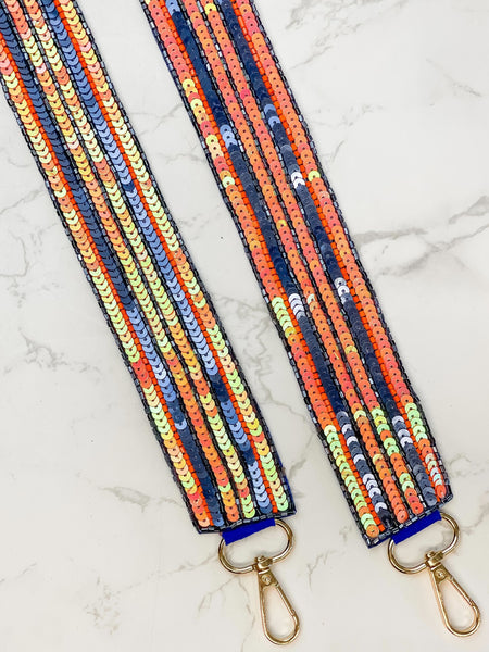 Game Day Sequin Purse Straps
