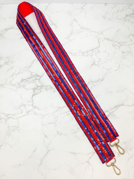 Game Day Sequin Purse Straps