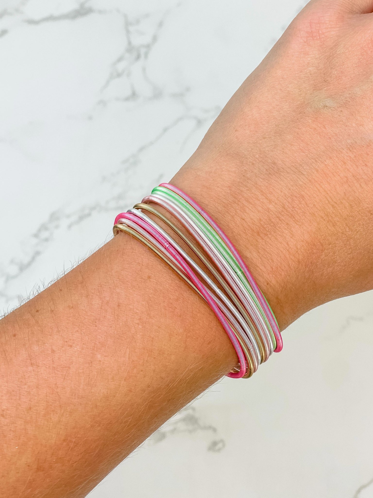 Bow Guitar String Bracelet Sets