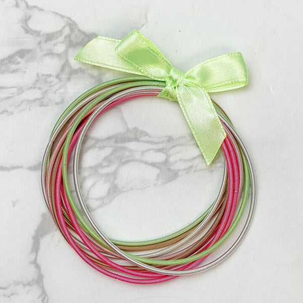 Bow Guitar String Bracelet Sets