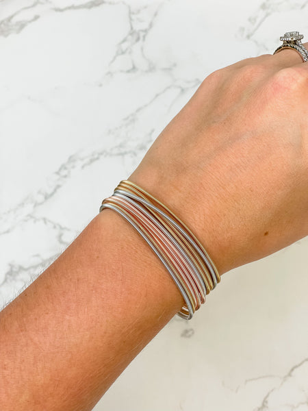 Bow Guitar String Bracelet Sets