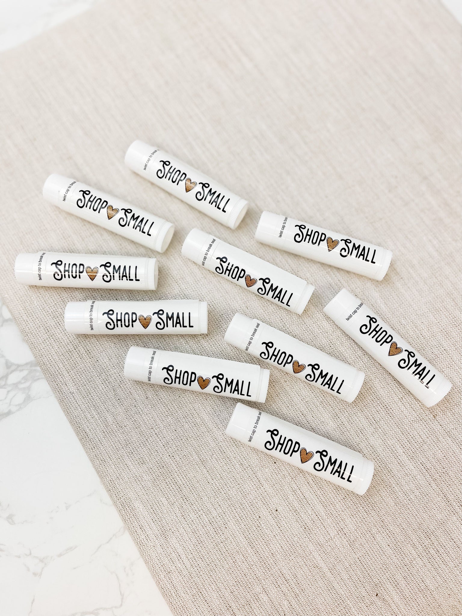 'Shop Small' Cherry Lip Balm - Pack of 10