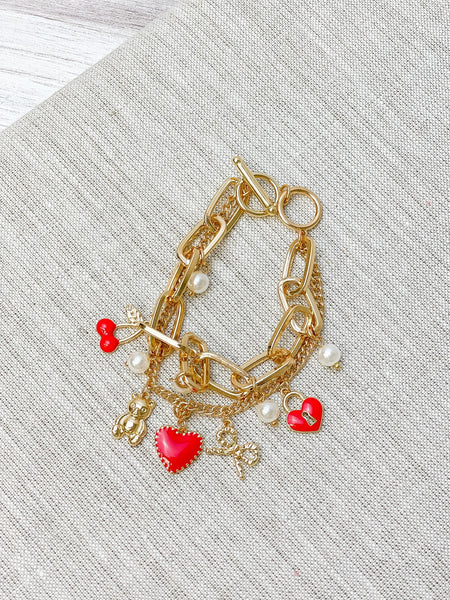 Valentine's Day - Be Mine Charm Bracelets