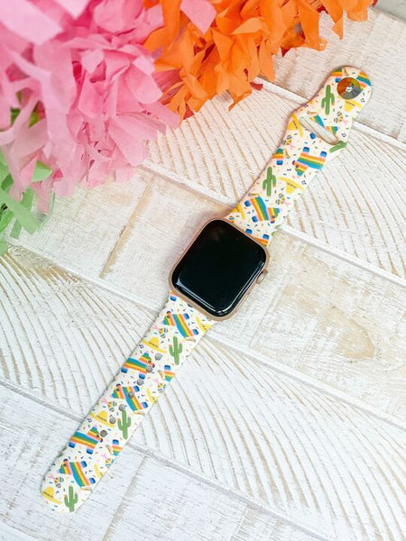 Pinata Printed Silicone Smart Watch Band