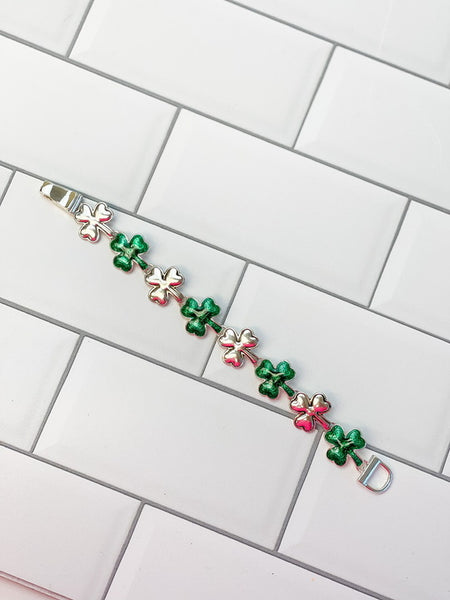 Magnetic Clover Bracelet