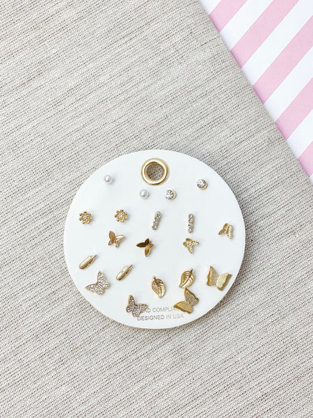 Dainty Stud Earring Sets