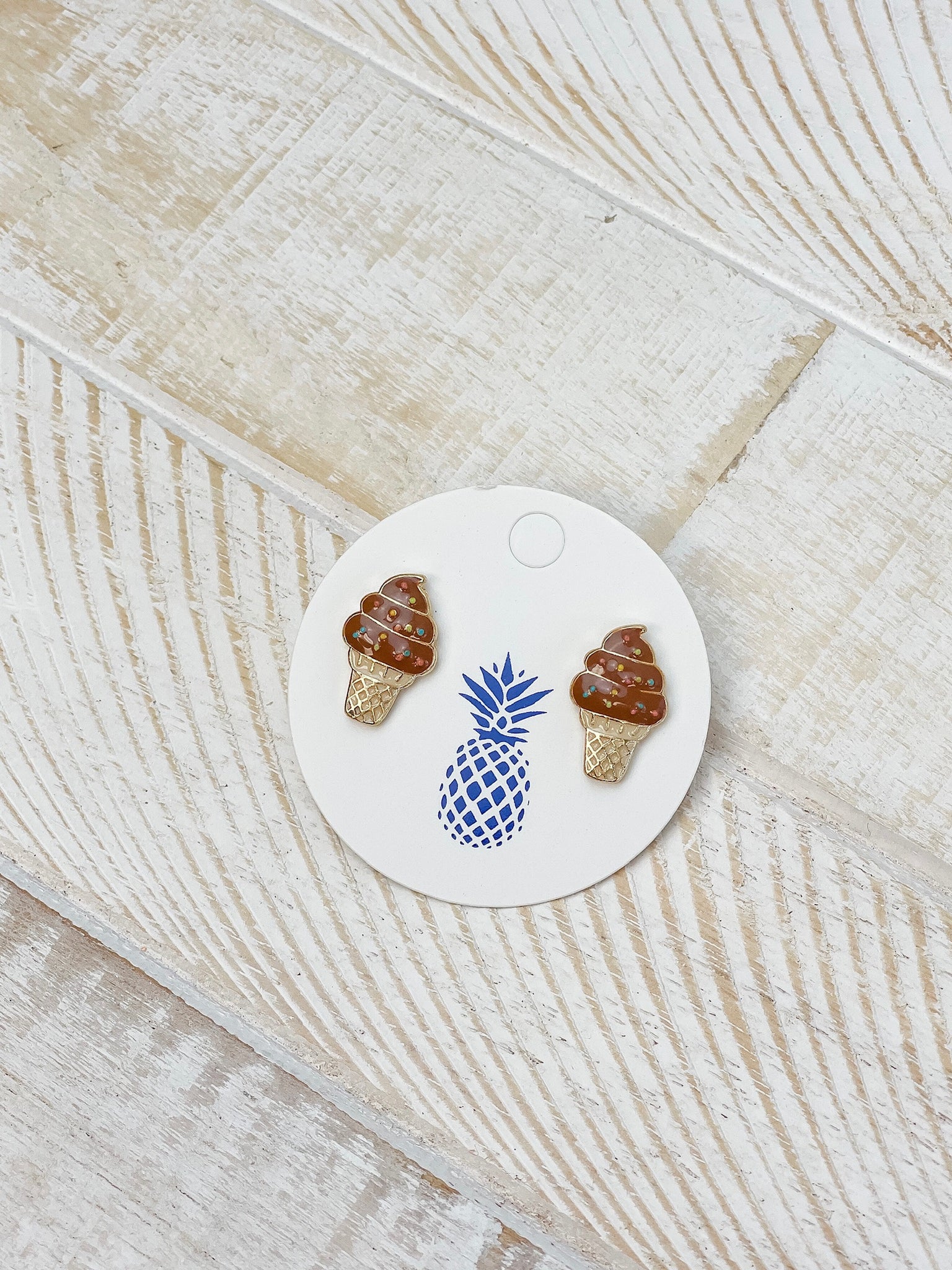 Dessert Enamel Stud Earrings