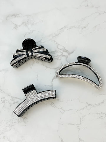 Rhinestone Claw Clips