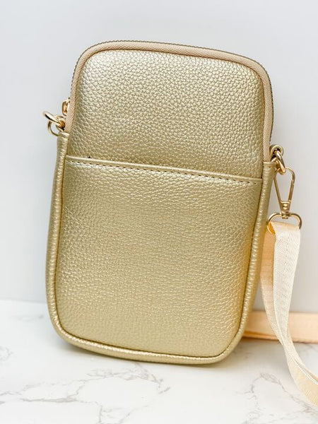 Gold Mini Crossbody Bag