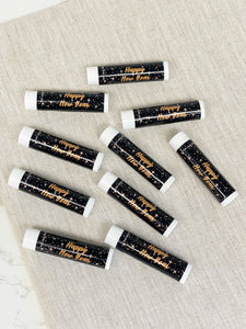 'Happy New Year' Shea Oil Lip Balm - Pack of 10
