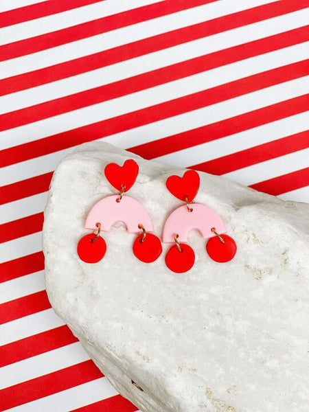 Clay Valentine's Arch Dangle Earrings