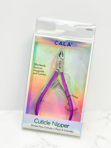Soft Touch Cuticle Nipper - Orchid