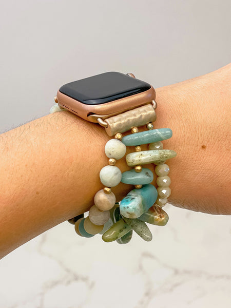 Gemstone Stretch Smart Watch Bands