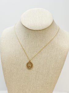 Paw Print Medallion Necklaces