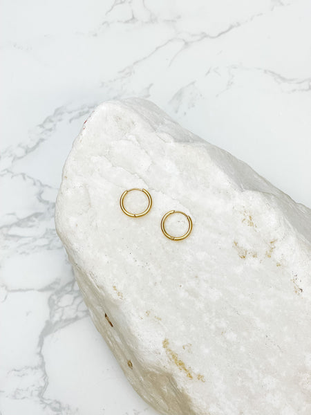 Stainless Steel Hoop Earrings
