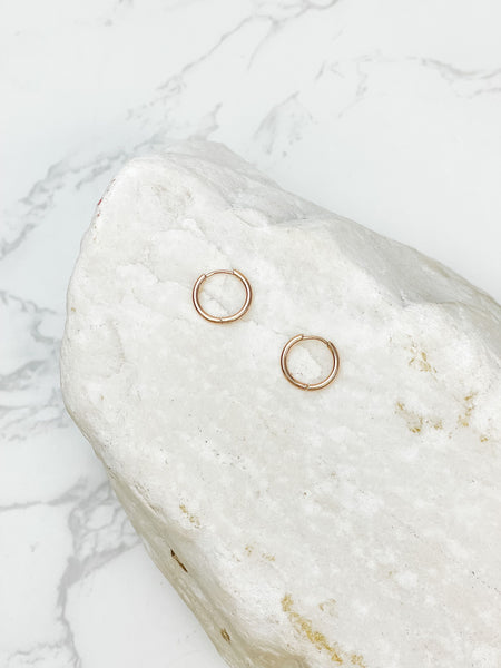 Stainless Steel Hoop Earrings
