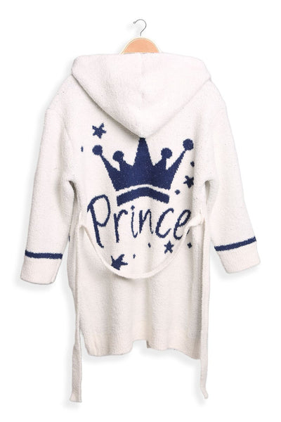 Luxury Cozy Kids Short Robe with Hood