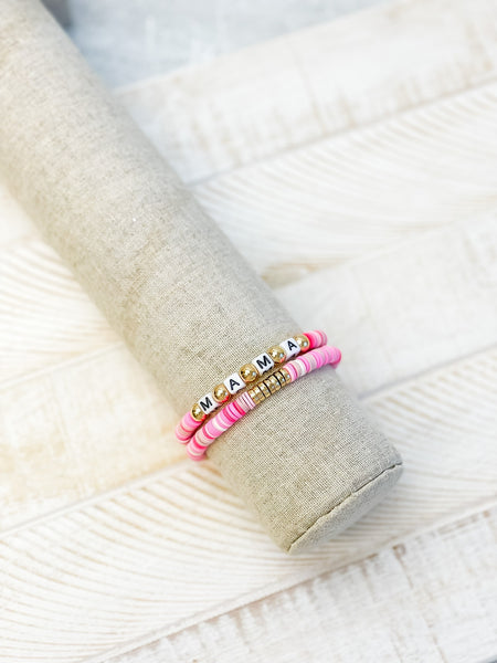 'Mama' Stretch Bracelet Sets