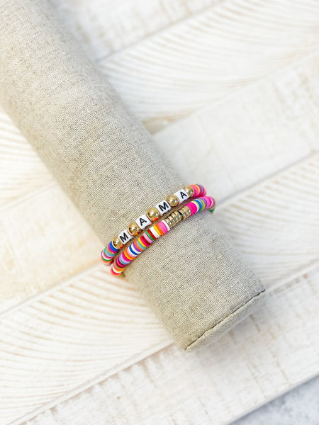 'Mama' Stretch Bracelet Sets