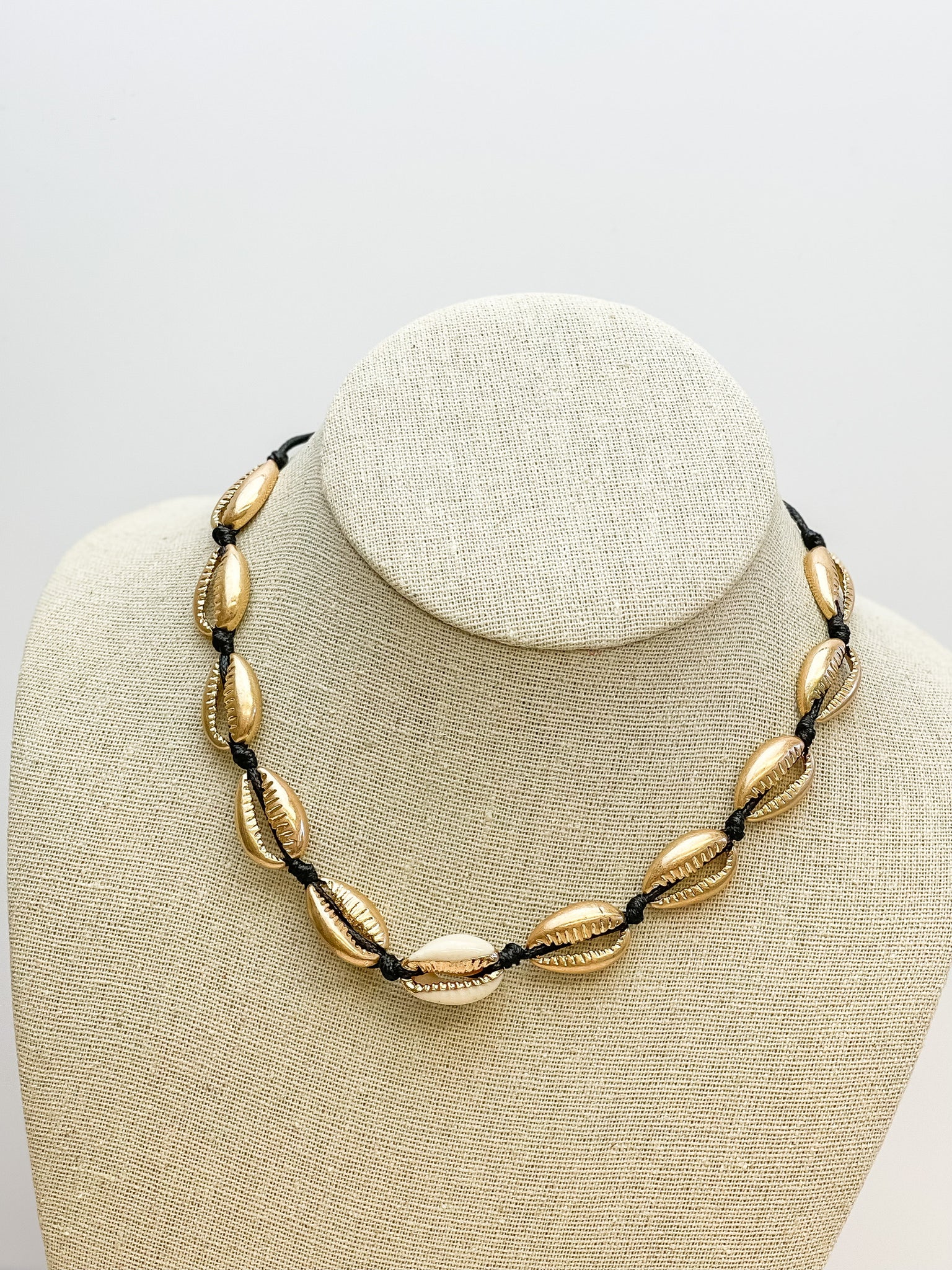Gold Puka Shell Necklaces