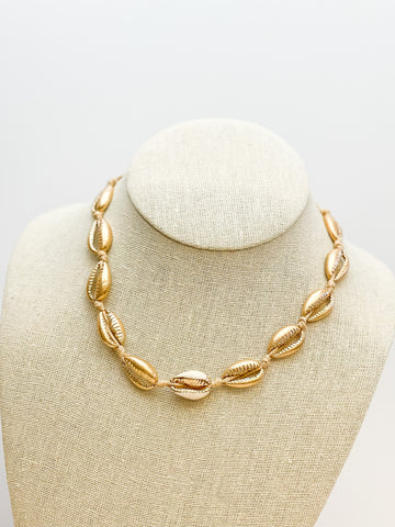 Gold Puka Shell Necklaces