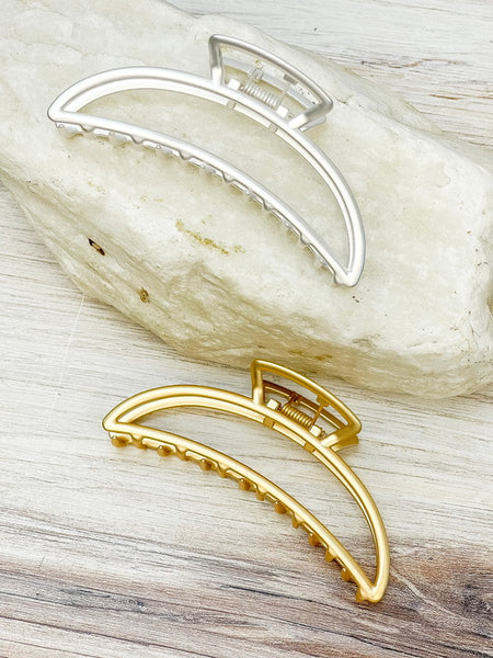 Open Metal Hair Clips